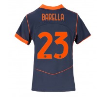 Inter Milan Nicolo Barella #23 Koszulka Trzecia damskie 2025-26 Krótki Rękaw